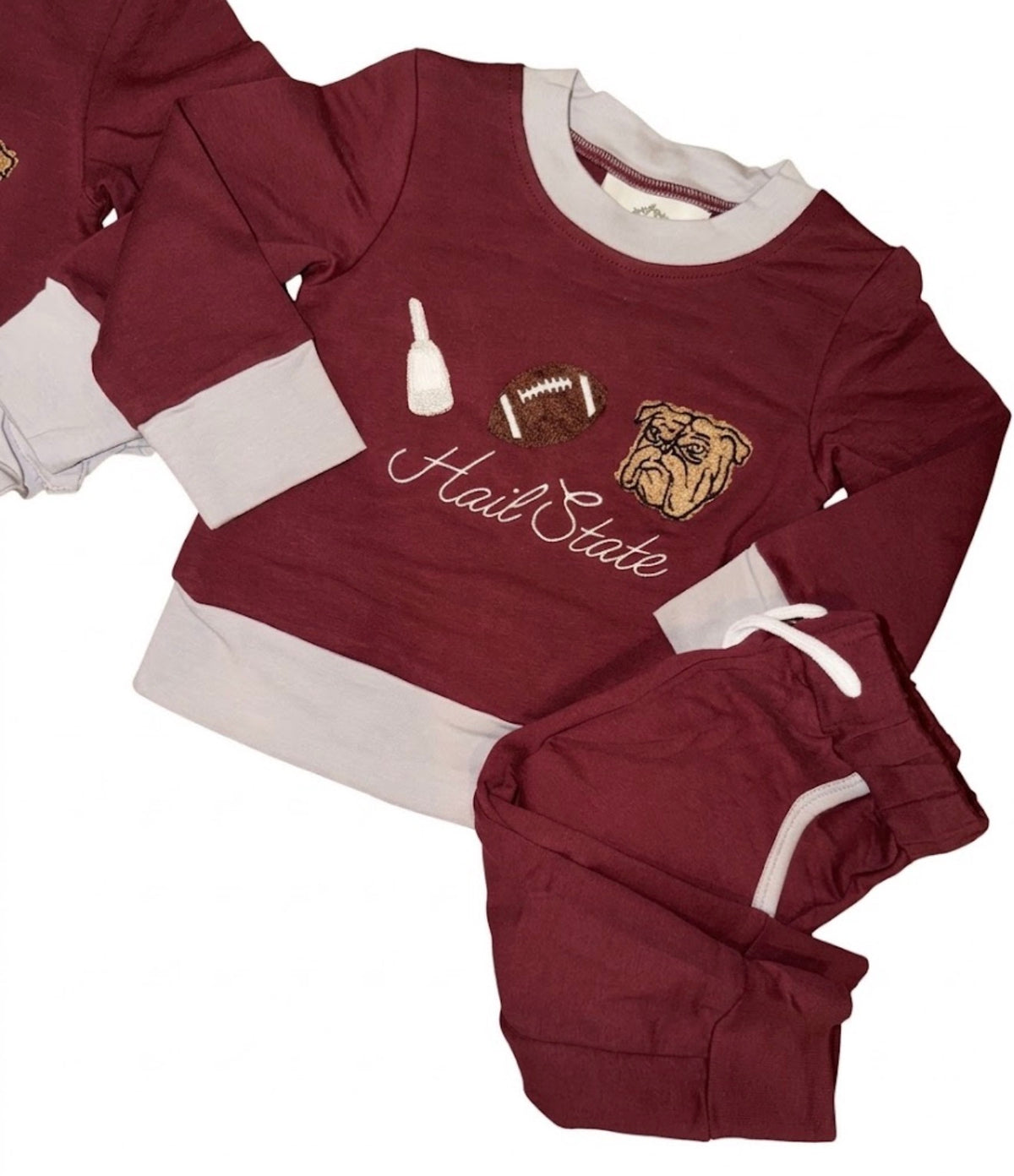 MSU Boy’s French Knot Jogger Set