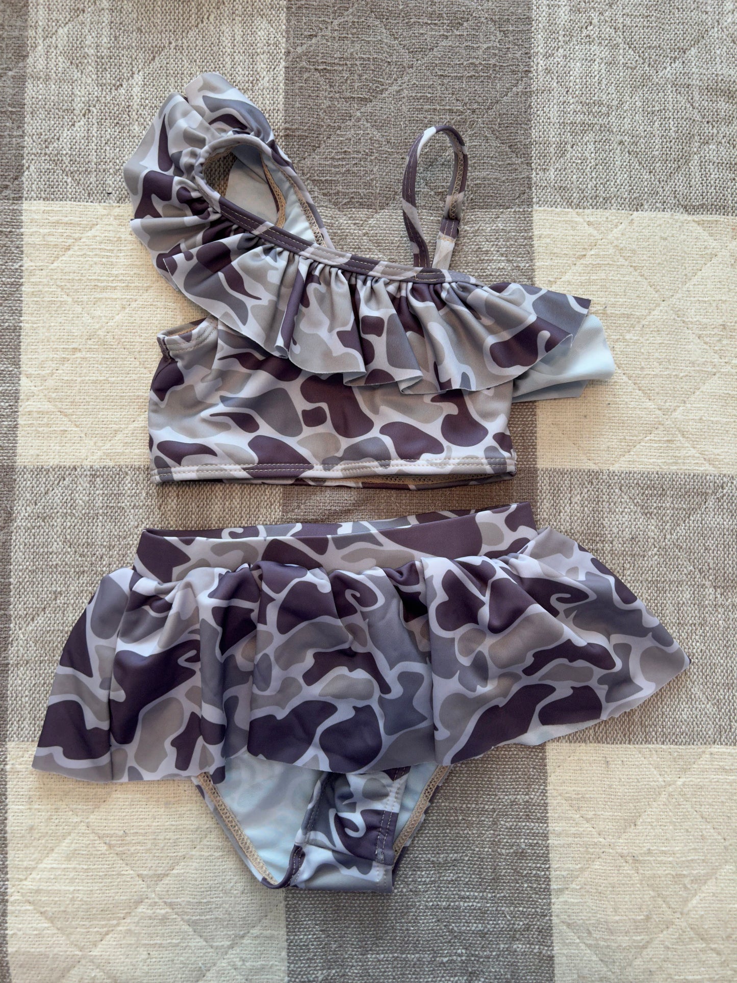 Girl’s Camo Swim