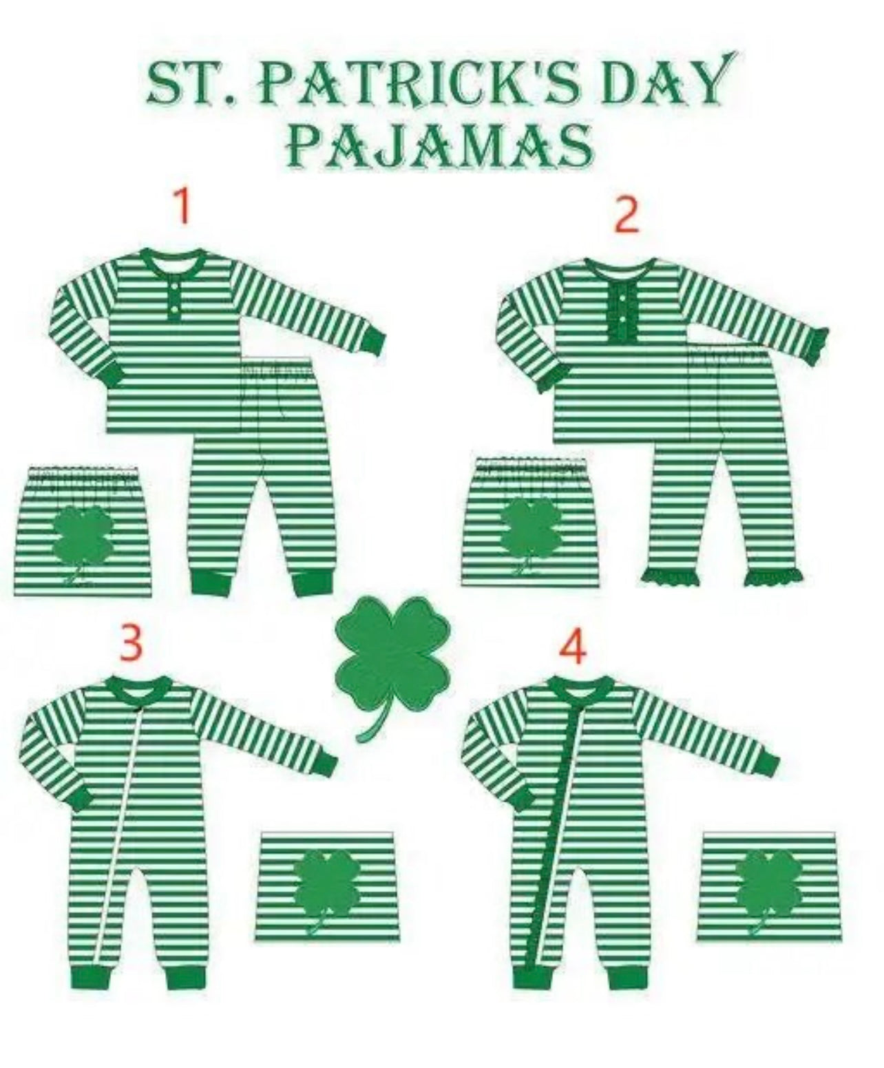 St. Patrick’s Day PJs