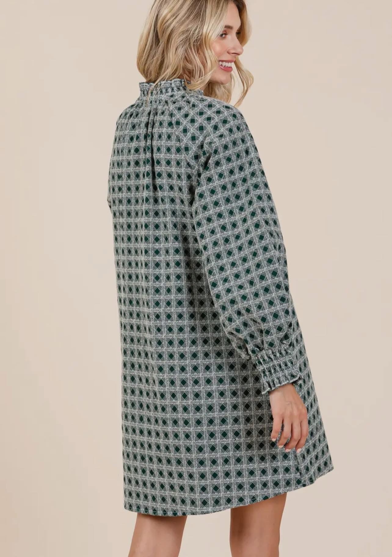 GeeGee Checkered Dress