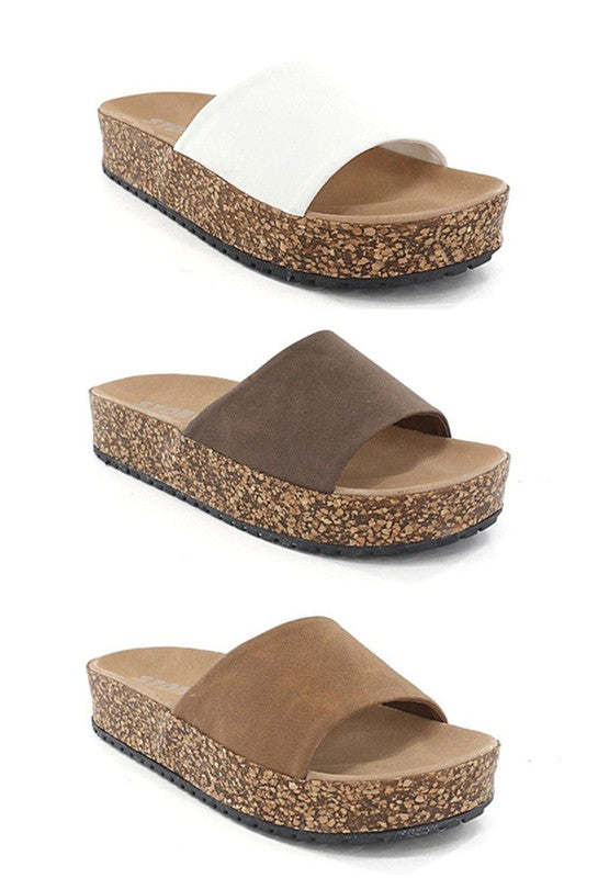 BECA CORK SANDAL