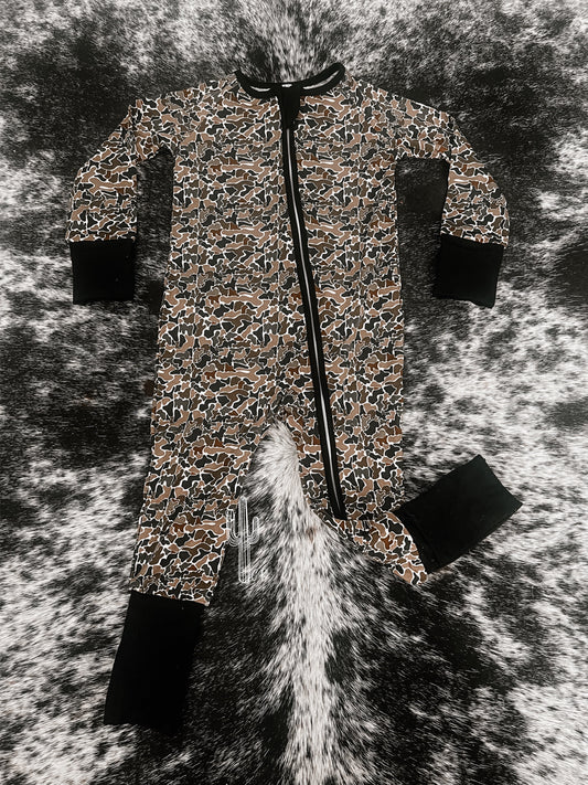 Bamboo Jammie Zippie