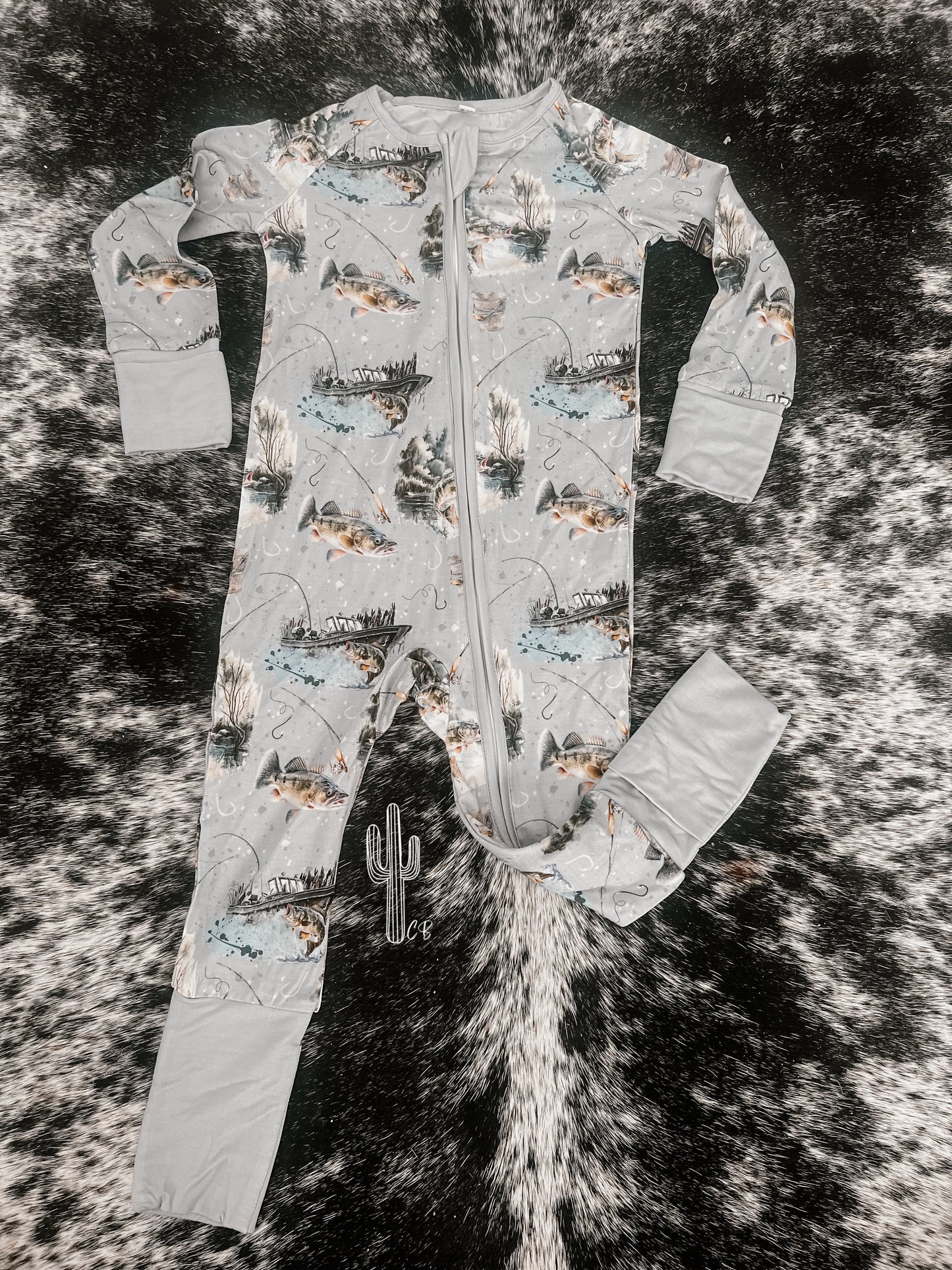 Bamboo Jammie Zippie
