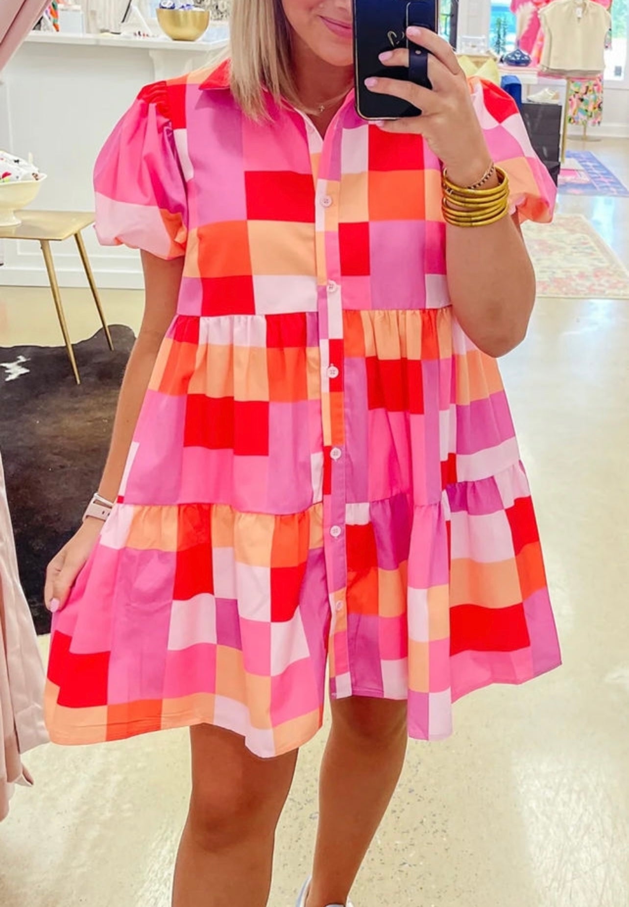 Colorblock Dress