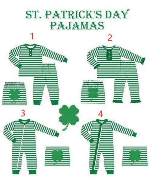 St. Patrick’s Day PJs