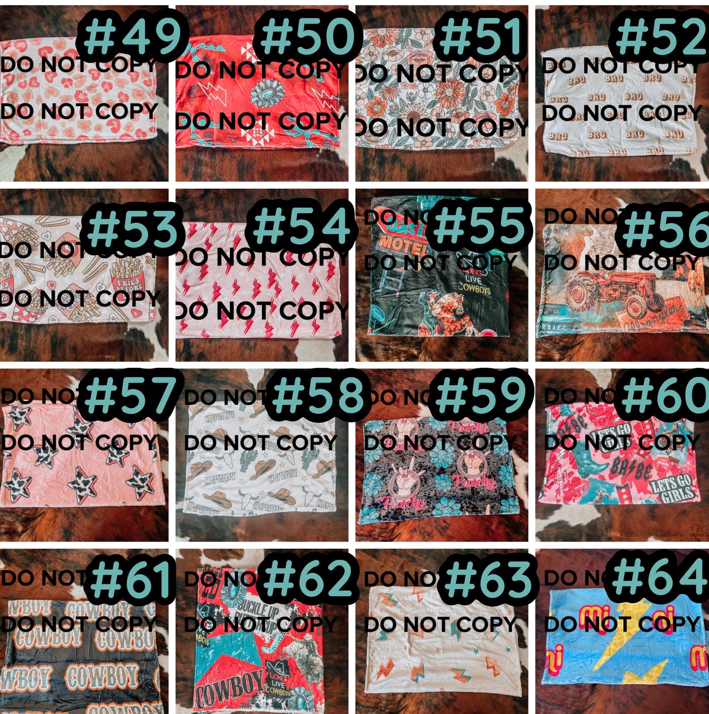 Adult Plush Blanket **NO MOQ**