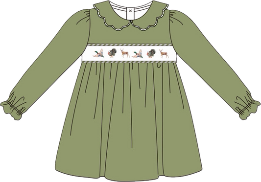 Girl’s Dress- Wildlife Collection