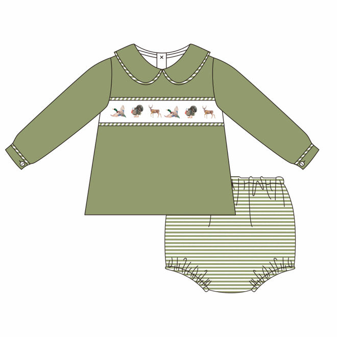 Boy’s Diaper Set- Wildlife Collection