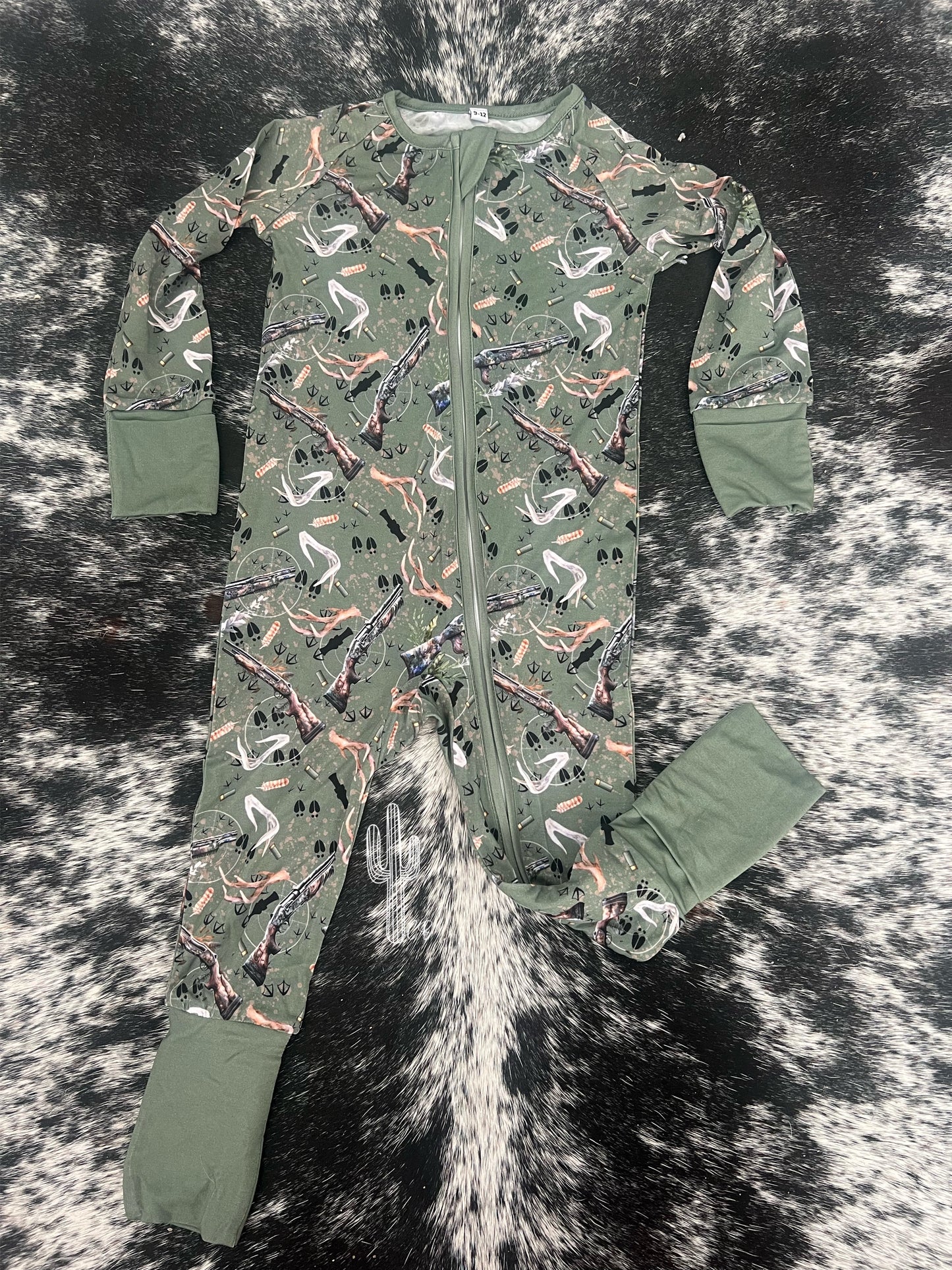 Bamboo Jammie Zippie