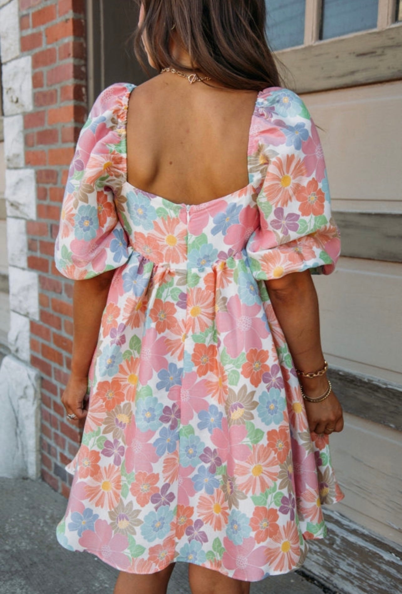 Floral Babydoll Dress