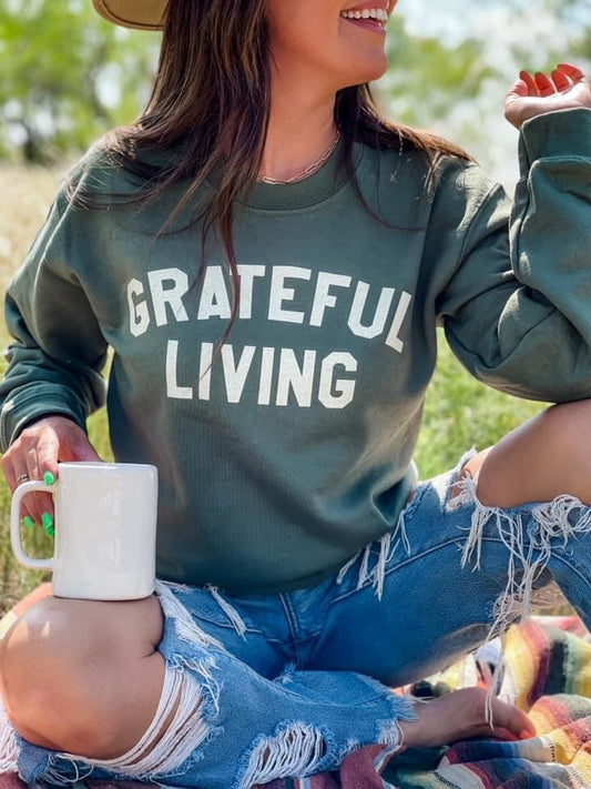 Grateful Living Gildan Sweatshirt