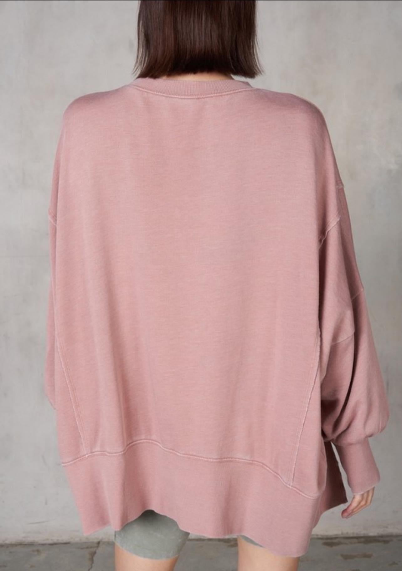 Mineral Wash Oversized Pullover