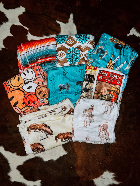 Kids Plush Blanket **NO MOQ**
