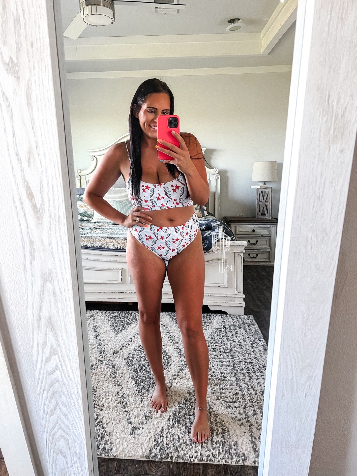 Women’s 2 Piece Patriotic Swim