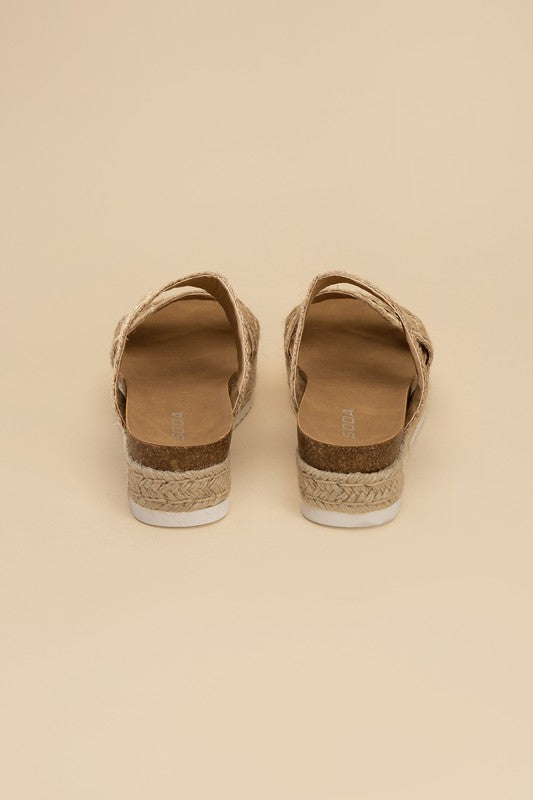 West Espadrille Slides